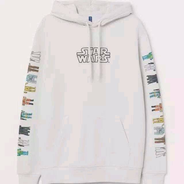 

Hoodie starwars full tag label