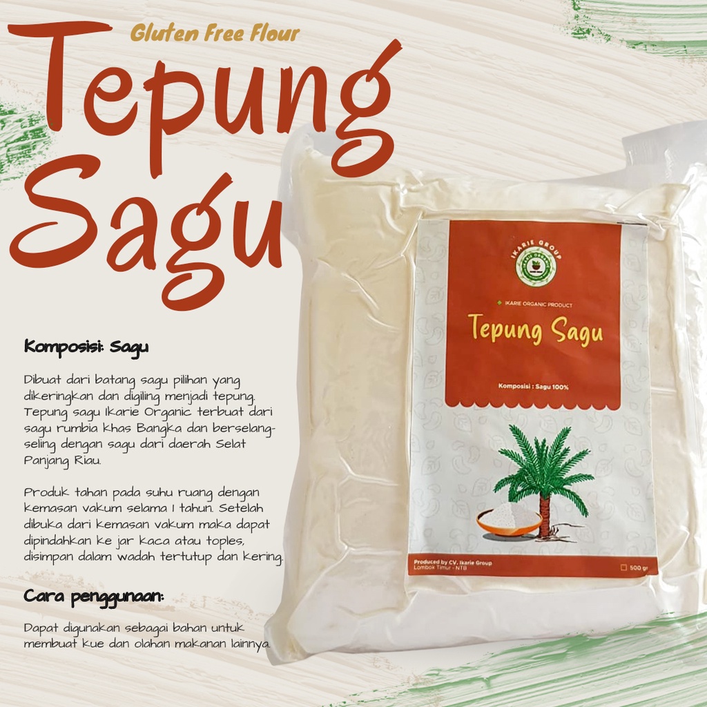 

Tepung Sagu Ikarie Organic 250 gr