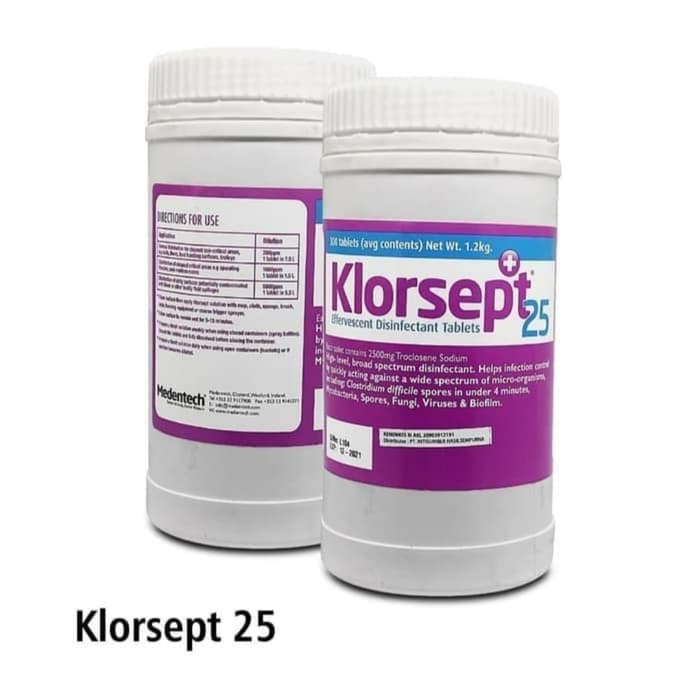 Klorsept 25 Tablet Disinfectan