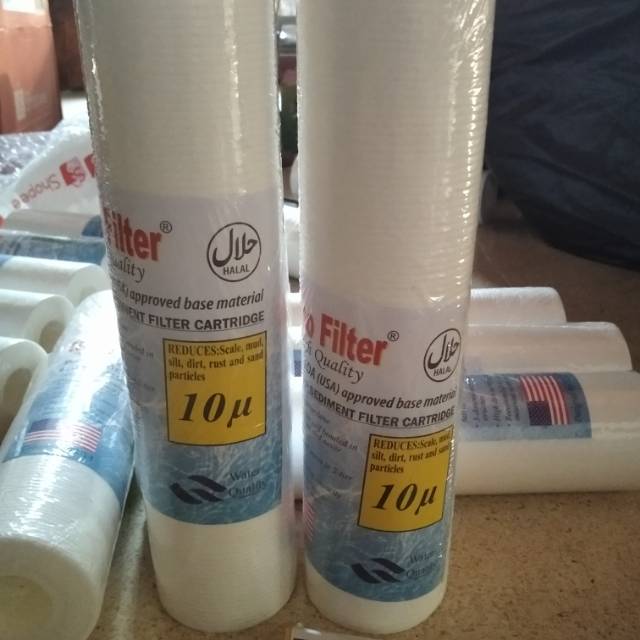 Filter Air sedimen nano filter 10 in 10 mikron