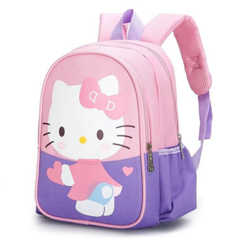 Rairaka.id / Hello Kitty - Tas Anak Perempuan Tas Ransel Anak Sekolah sd tk Perempuan New Baru Tas Anak terlaris