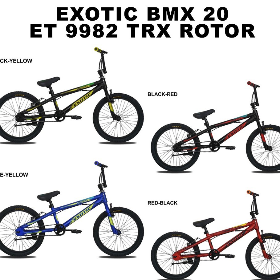 FREE GIFT SEPEDA EXOTIC BMX 20 ET 9982 TRX BAN 2.125 ROTOR