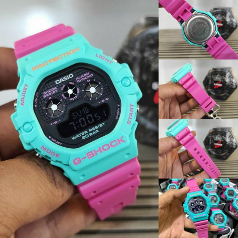 Jam Tangan Pria Merk G-Shock Type DW-5900DN-3 Original Bm Free Box Set