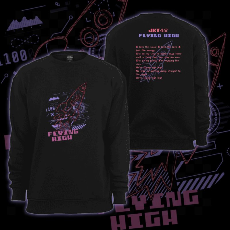 CREWNECK FLYING HIGH JKT48
