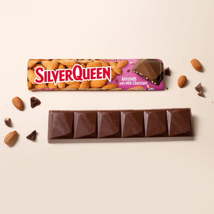 COKELAT- SILVERQUEEN ALMOND 62 G -COKELAT.