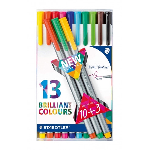 Triplus Fineliner 13 Pcs