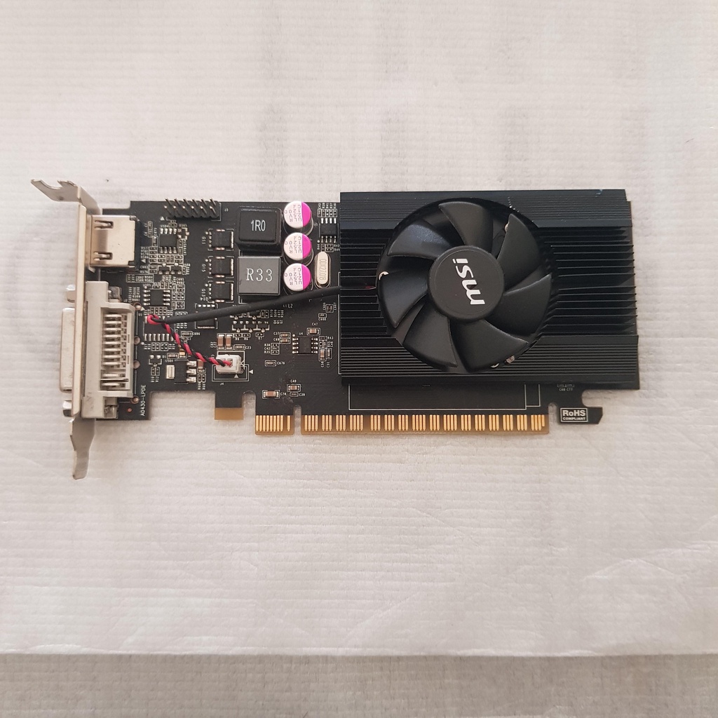 Jual MSI GeForce GT 610 FAKE GT610 2GB GDDR3 64 Bit Indonesia|Shopee ...