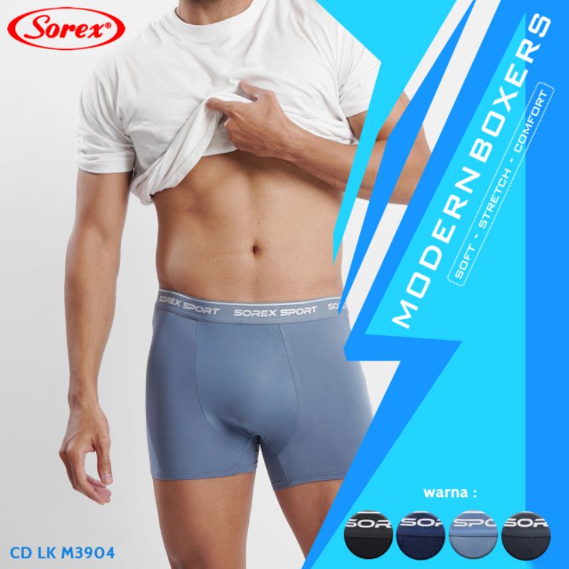 BOXER LAKI SOREX CELANA DALAM PRIA CD LAKI SEGIEMPAT M3904