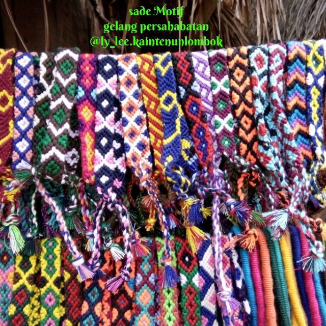 Gelang Tenun Lombok Gelang Persahabatan Gelang Couple-1