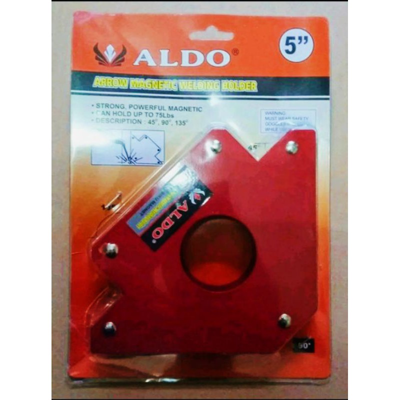 Siku magnet las 5" inch merek Aldo, serbaguna