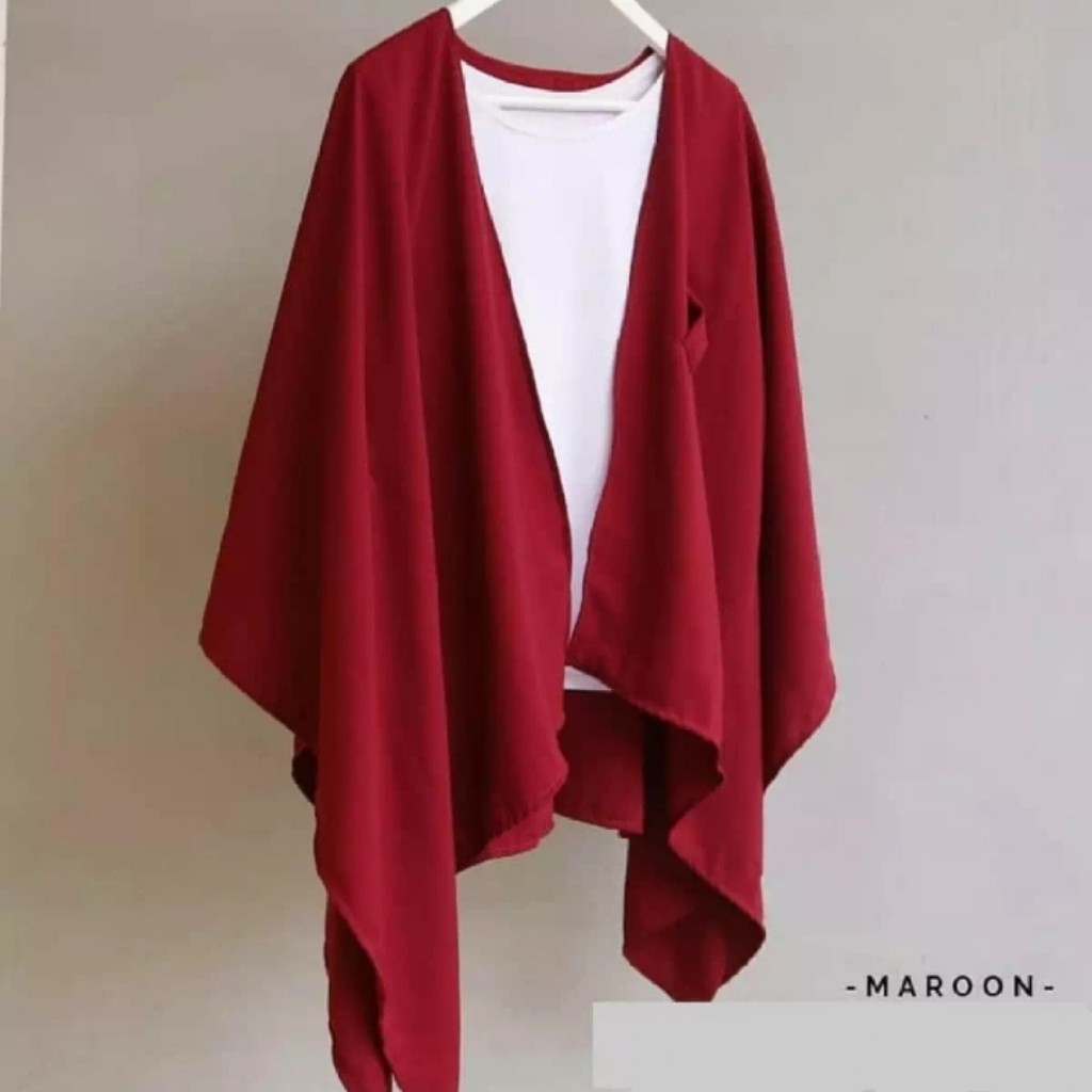 Baju Atasan Irish Outer Cardigan Moscrepe