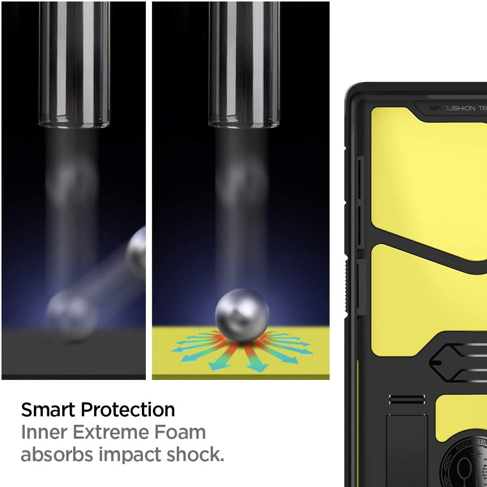 Case Samsung Galaxy Note 10 Plus 5G / Note 10 Spigen Tough Armor Anti Shock Hardcase Casing
