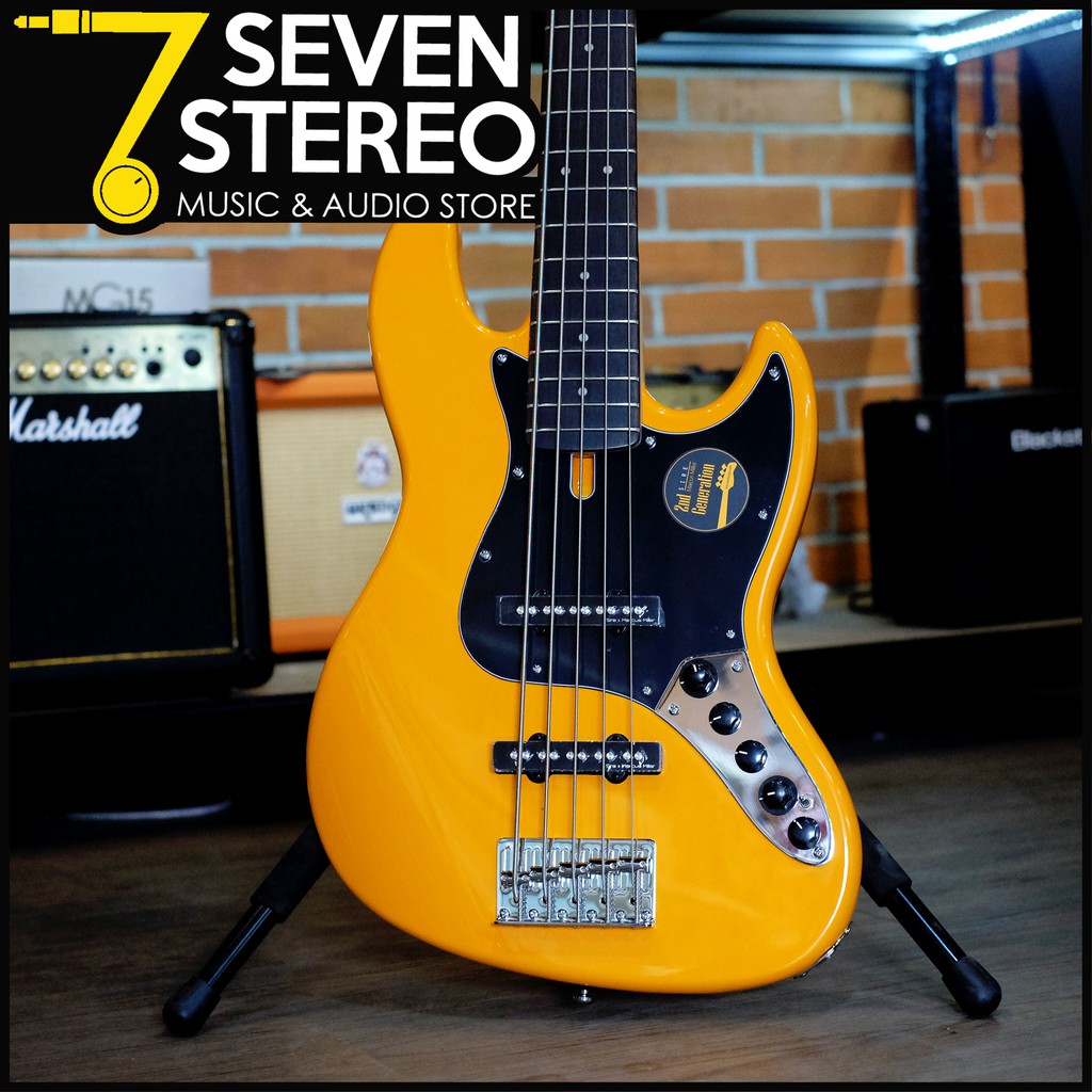 SIRE BASS V3 5 STRINGS ORANGE 2ND GEN