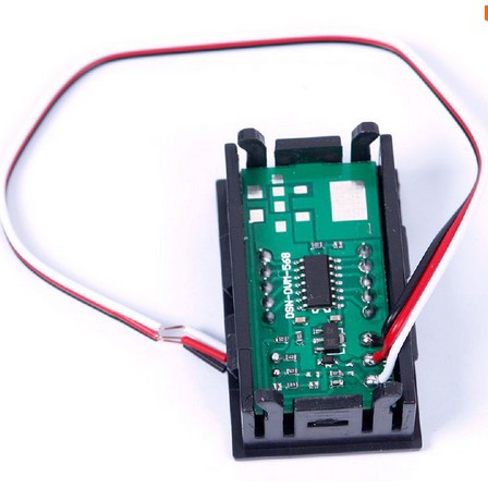 HQ Blue BIG LED DC 0-30V Red LED 3-Digital Display Voltage Voltmeter