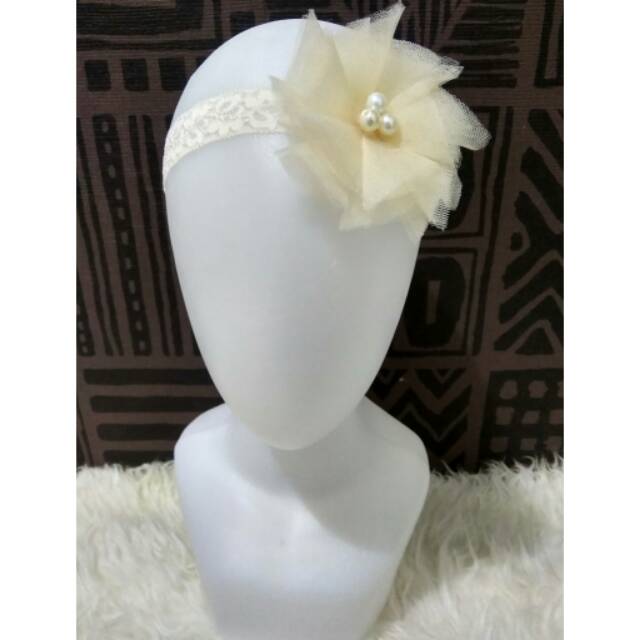 bandana bayi murah bando bayi murah bandana kain bando ikat bandana bunga tile cream