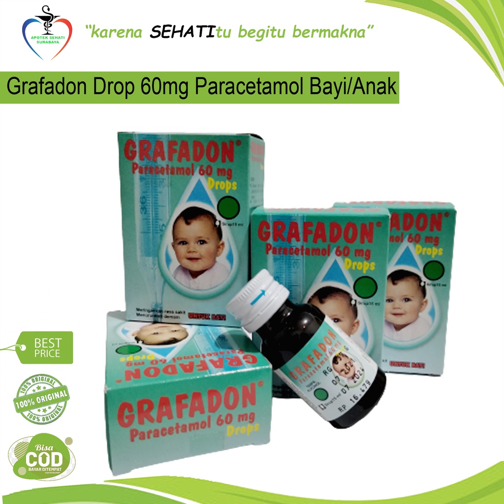 GRAFADON DROP PARACETAMOL DEMAM DAN NYERI BAYI