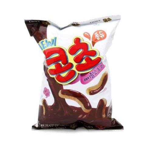 

Crown corn choco - snack korea jagung rasa coklat. 66gr