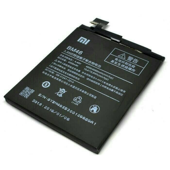 Battery Batre Baterai Xiaomi Redmi Note 3 BM46