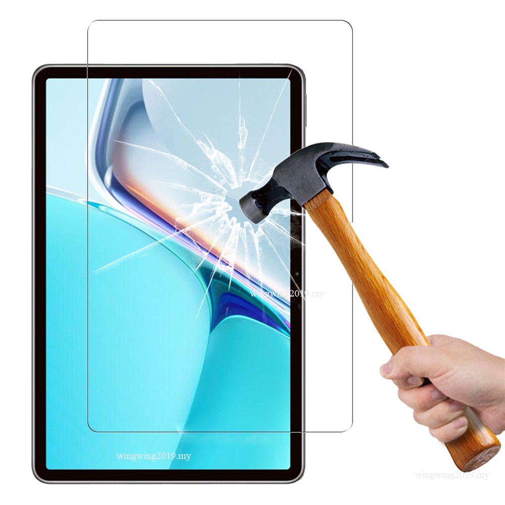 (2 Pak) Pelindung Layar Tempered Glass 9H Anti Gores Untuk Tablet Huawei MatePad 11 2021 DBY-W09 DBY-L09