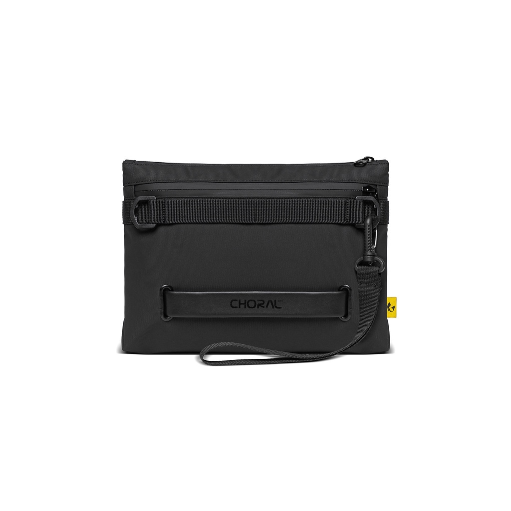 Choral Clutch Bag Aztec | Slingbag Unisex | Handbag Pria dan Wanita - Black