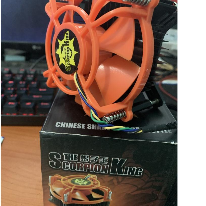 CPU Cooler Fan LGA 775 Scorpion King - cooler CPU