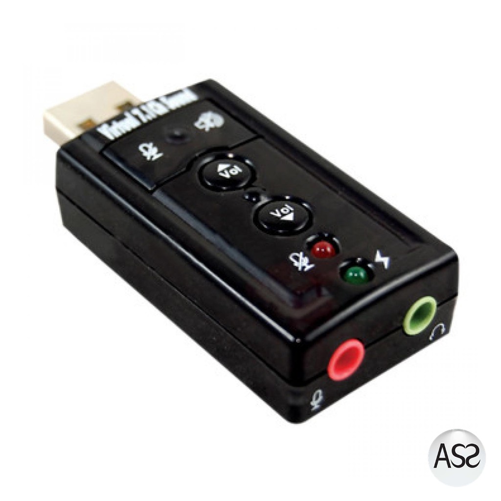 ASS Shop - Taffware USB 7.1 Channel Sound Card Adapter - TC-03