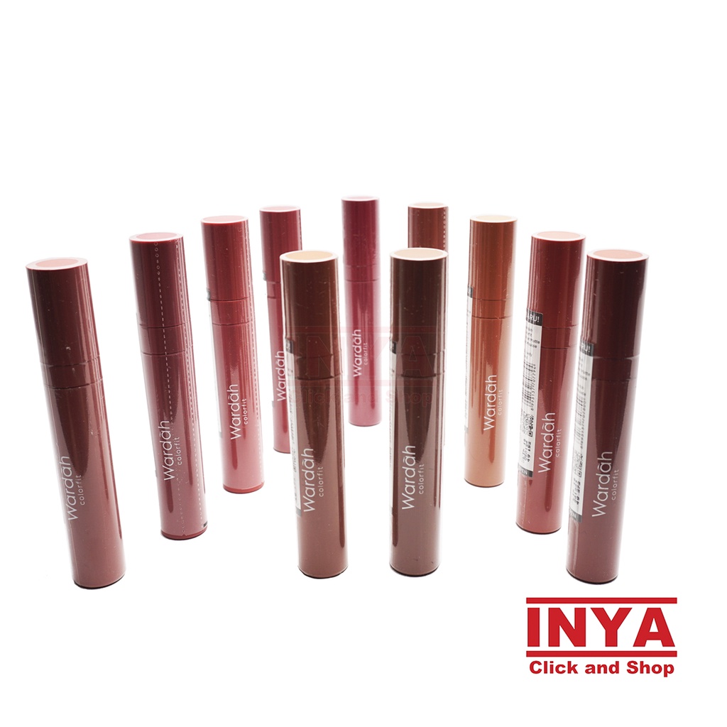 WARDAH COLORFIT VELVET MATTE LIP MOUSSE 08 BROWN CREATOR 4gr