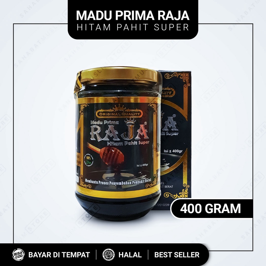 

Madu Raja Prima 400gr - Untuk Daya Tahan Tubuh dan Diabetes