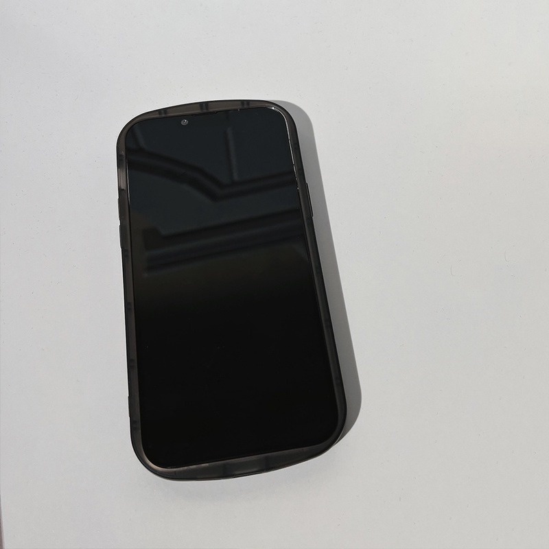 Casing soft case Motif Bunga Hitam Untuk iphone 11 pro max 12 13 pro max mini X / Xs max XR 7 / 8 plus
