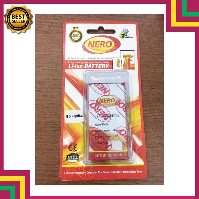 BATERAI DOUBLE POWER NERO SAMSUNG S5 REPLIKA