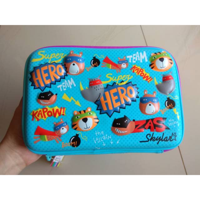 

BABYGLOWY SALE Skylar Pencil Case 2 Zipper