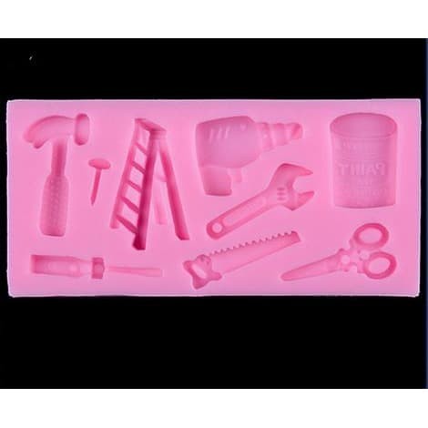 3D Silicon Mold Fondant Cake Decoration - Repair Tools