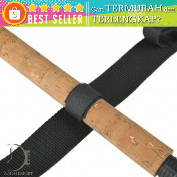 Tali Suspender Joran Pancing Mobil Fishing VRC Car Rod Carrier Strap Belt - BOOMS BFRMVRC Hitam