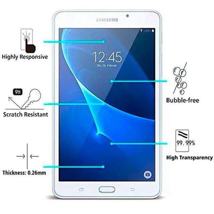 Tempered Glass Samsung Tab 3V T110 T111 Tab 3 Lite T116 7.0 inchi Screen Guard AntiGores Kaca Tablet