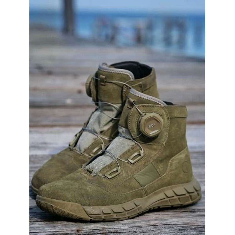 Sepatu PDL TNI POLRI Boa Parabellum Mid-Track Olive Green Original