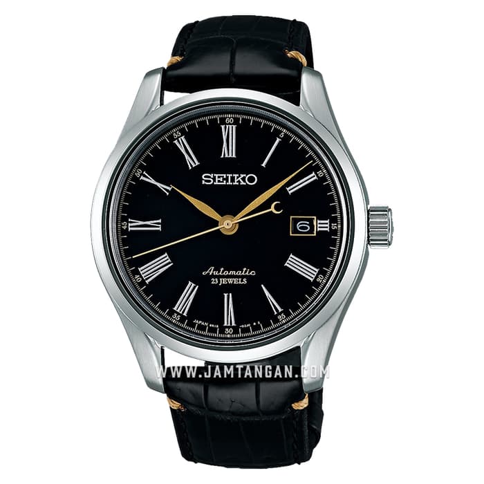 Seiko Presage SARX029J1 Urushi Lacquer Dial Black Leather Strap