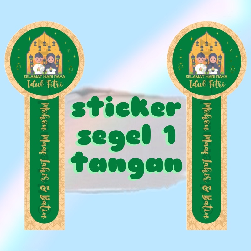 

STICKER SEGEL TOPLES LEBARAN / STIKER LEBARAN / STIKER SEGEL MURAH