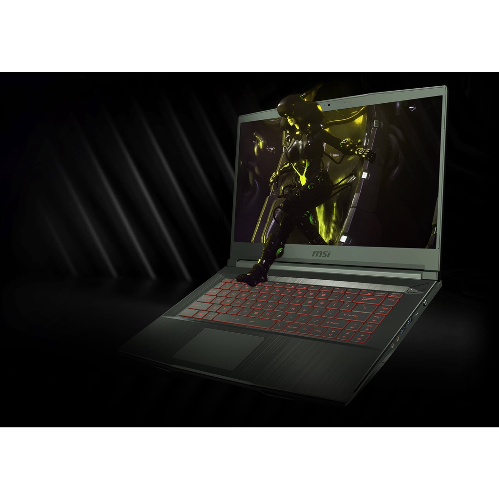 Laptop Gaming MSI GF63 THIN Core i7 11800H 32GB 1TB RTX3050 4GB 15.6&quot; FHD IPS 144Hz Windows 11 Home Terbaru