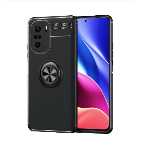 Case Poco F3 Casing i-Ring Invisible Soft Case