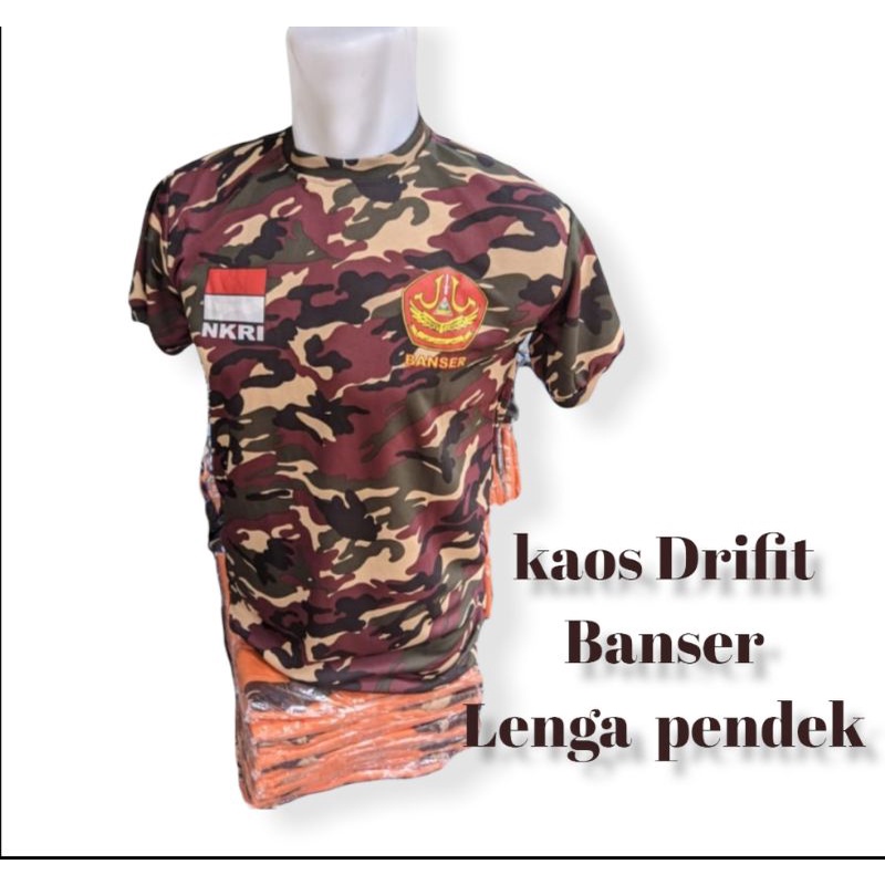 KAOS BANSER PENDEK DRIFIT