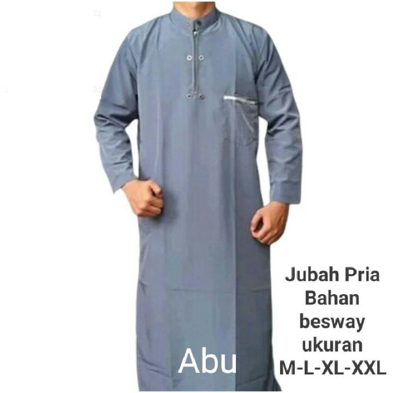 Gamis Pria / Jubah Gamis Pria Dewasa / Gamis