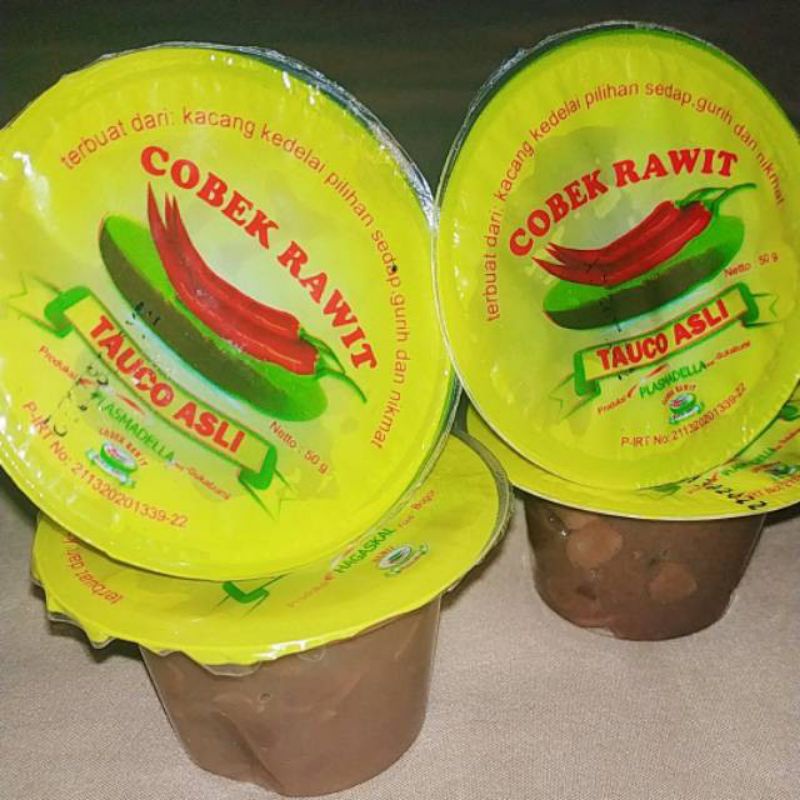 TAUCO ASLI CAP COBEK RAWIT