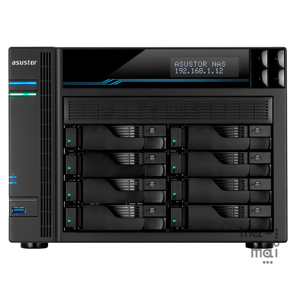 ASUSTOR AS6508T RAM 8-Bay NAS diskless Intel Denverton Quad-Core