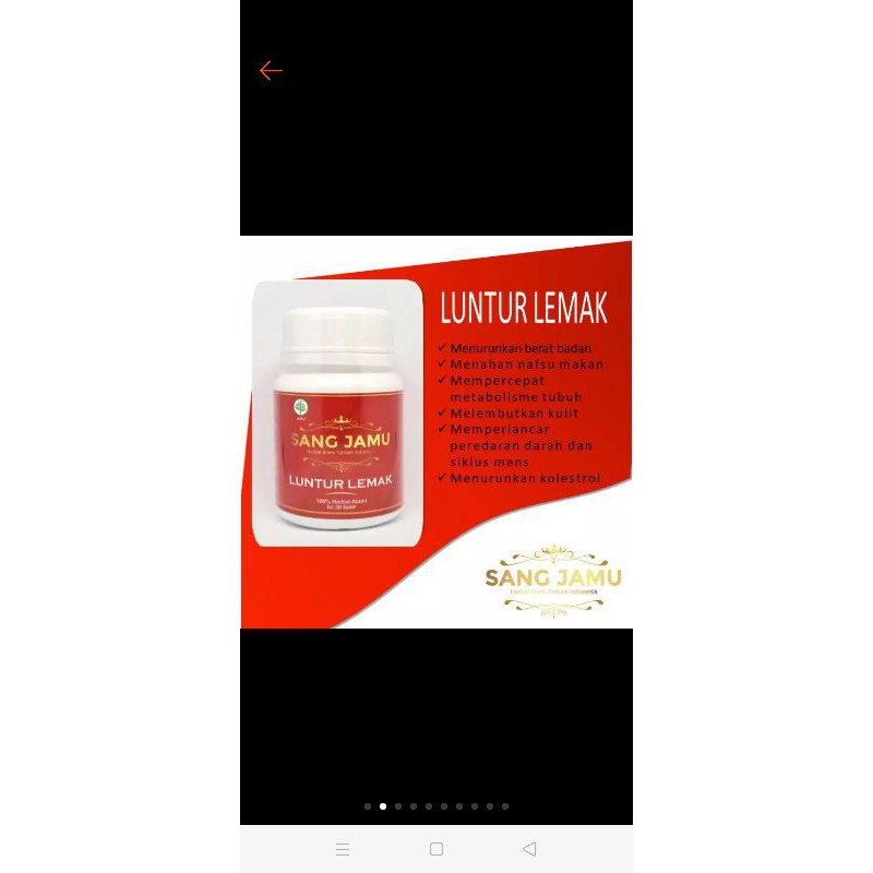 sang jamu luntur lemak(jll)pelangsing