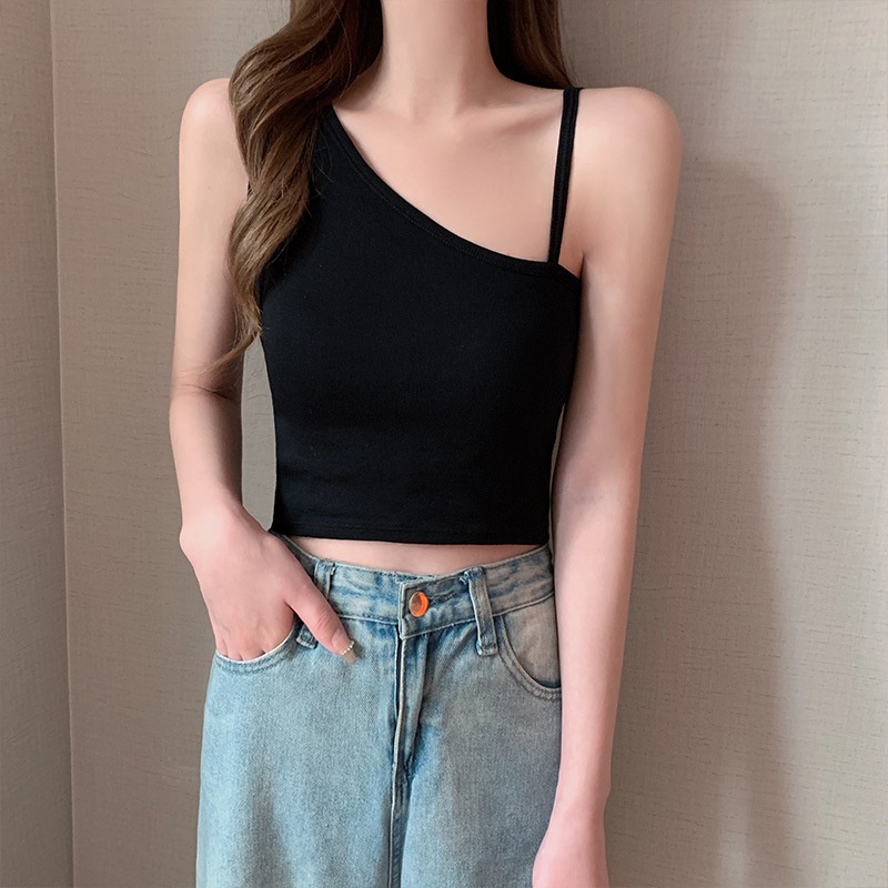 GO! BR739 BRA bh tanktop crop top tali samping pakaian dalam wanita cewek korea tank top cup bra