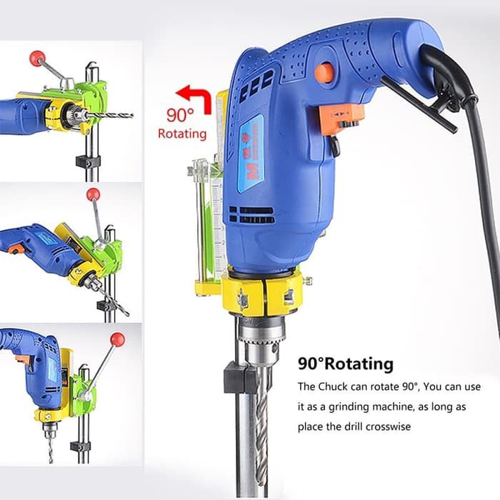 ZKLabs Electric Power Drill Press Stand Table Clam For Drill Workbench