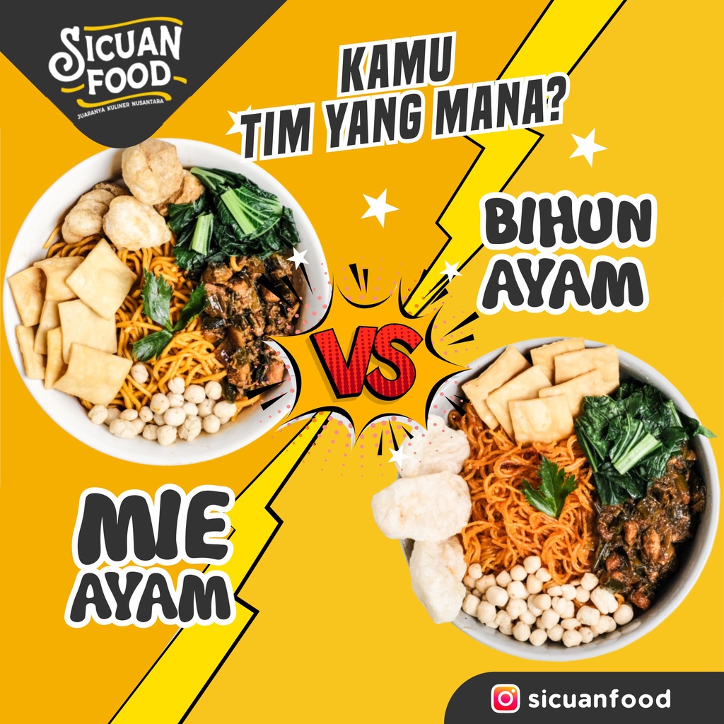 

Mie Ayam Instan Sicuan Food