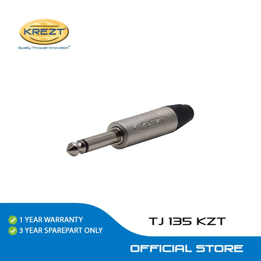 KREZT AUDIO 6.35 CONNECTOR TJ 135 KZT MONO