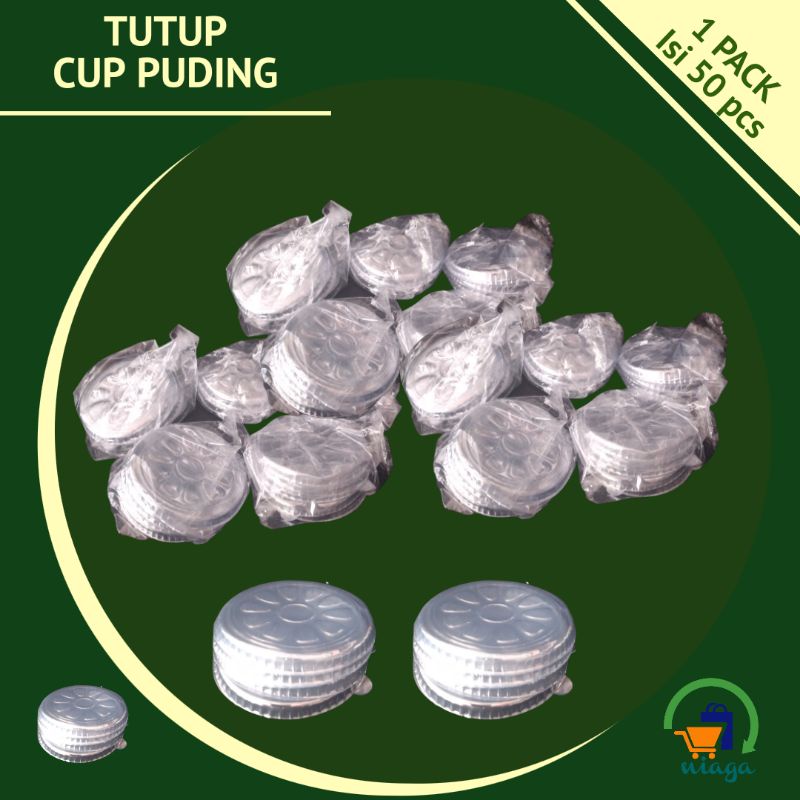TUTUP CUP PUDING 50/65 ML
