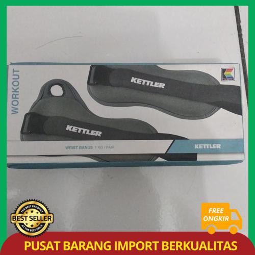 pemberat tangan wrist bands kettler 1kg/pair